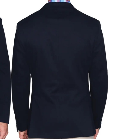 Tailorbryd Navy Blue Stretch Sports coat NWT 42L - Picture 2 of 6